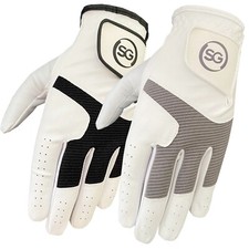 Gants De Golf Pour Hommes Tous Temps En Cuir Cabretta Avec Pêche Et Pouce