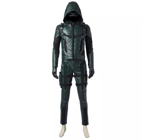 Green arrow season cosplay - green, 5