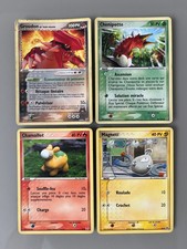 Lot de 4 Cartes pokémon Ex