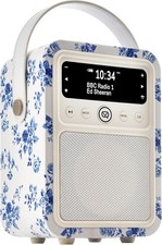 Laura Ashley Radio DAB+/FM Bluetooth, Réveil, USB, Casque, Portable