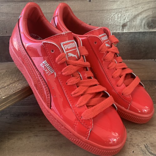 Puma basket matte shine red - basket,