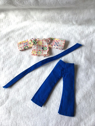 Blouse pantalon echarpe - pantalon,