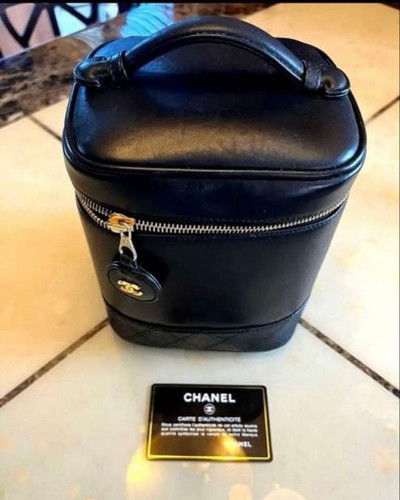 Sac vanity chanel - vanity, bicolore