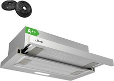 Hotte Tiroir Téléscopique 60cm - Classe A++ - 370m³/h - 2 Vitesses - Éclairage