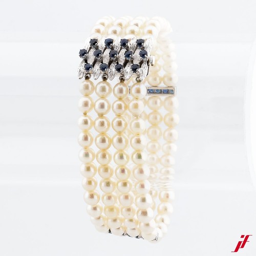 Bracelet rangées 14k - 4,