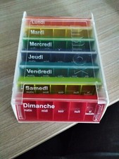 pilulier semainier Anabox Très Bon État