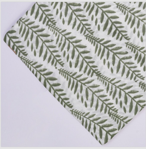 Tissu indien imprimé bloc - , à
