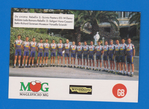 Cyclisme carte equipe cycliste - carte,