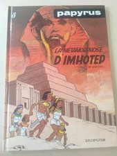 BD La métamorphose d'Imhotep Papyrus  Ed. DUPUIS