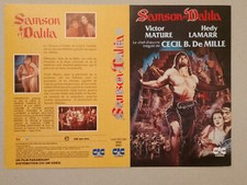 JAQUETTE VHS - SAMSON ET