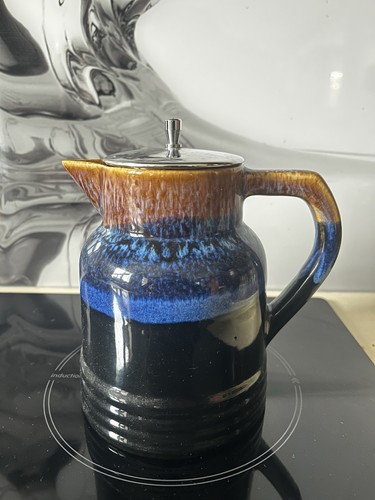 Ancien pichet grès flammé - ancien,