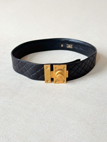 Chanel ceinture cuir - chanel,