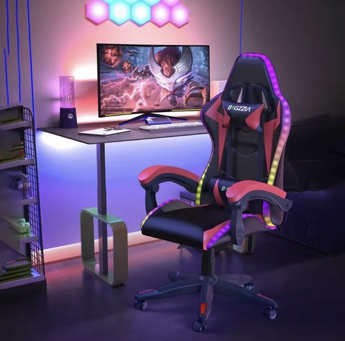 Chaise gaming led rgb - led,