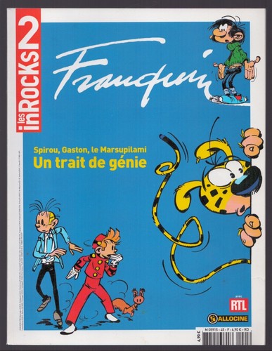 Franquin revue les inrocks 2 - revue,