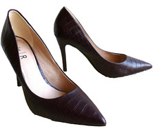 ESCARPINS CUIR  ** T 40 ** Excellent état ** Comme neufs !