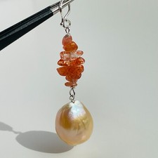 pendentif argent pierre