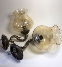 Deux appliques murales /