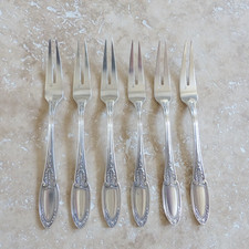 6 Fourchettes à escargot