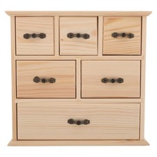 Organiseur de bureau en bois