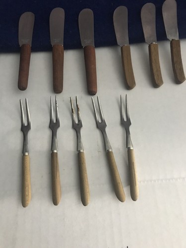 Old wooden handled small - handled,