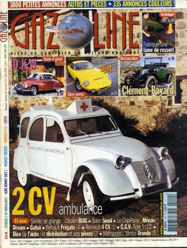 Gazoline 110 2005 - n°110, 2cv