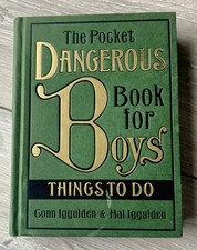 Livre rare: Dangerous Book for Boys - Hal & Conn Iggulden (2007, Harper Collins)