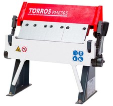 Plieuse manuelle d'établi largeur du travail 305 mm épaisseurs PME305