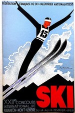 Affiche Poster Alpes Jura