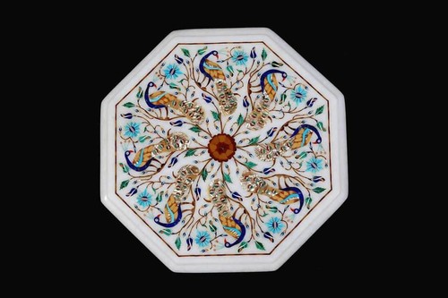 Marble table top semi - 12",