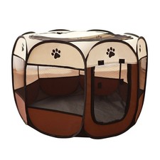 Tente pour animaux de compagnie, clôture de cage octogonale, cage pour chat, ...