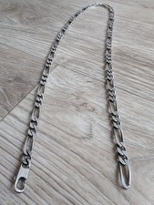 Chaine homme en argent 925 mat. 50cm. Maille cheval.