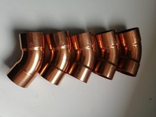 5 Coude cuivre diamètre 54 45° FF NEUF