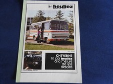 catalogue depliant heuliez cheyenne car & bus