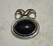 ❤️Oval SOLID black bezel