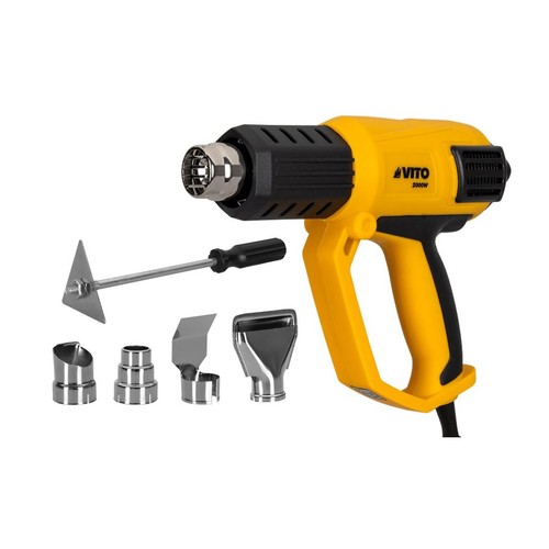 Pistolet air chaud 2000w - chaud, 3