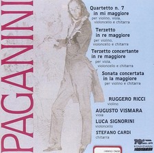 NICCOLÒ PAGANINI Guitar Quartet 7 (CD)