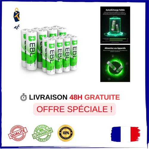 Ebl piles rechargeables et - rechargeables,