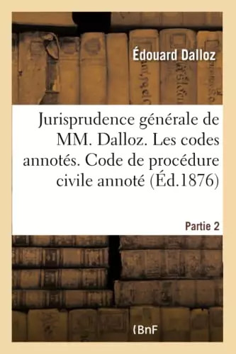 Jurisprudence générale - , de