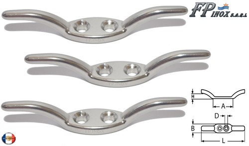 Taquet fanion inox longueur - fanion,