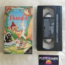 VHS D'Origine FR : Bambi - Walt Disney Les Grands Classiques  - Floto Games
