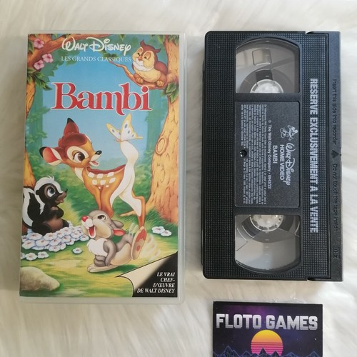 Vhs origine bambi - vhs, :