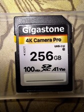 carte sd 256 GB 4K