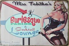 PLAQUE DECORATIVE PIN UP-MISS