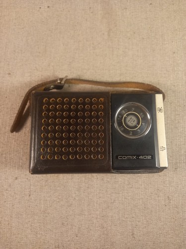 Ancienne radio portable comix - ancienne,