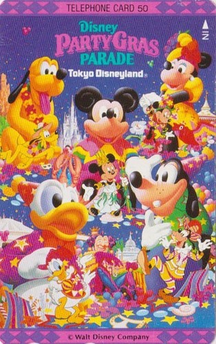 Télécarte japon disney - télécarte,