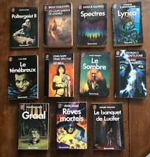 Collection épouvante j'ai lu lot de 11 romans, Herbert,Rhodes, Michaels, Jeter..