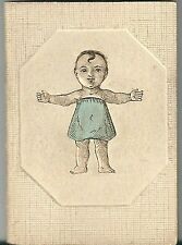 Mini calendrier Bijou almanach 1923 Illustrateur Bébé Baby nourrisson enfant