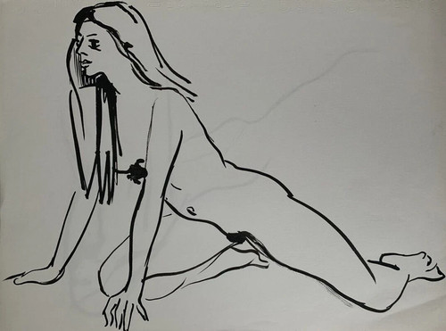 Très beau dessin - très, féminin