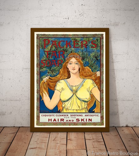 Affiche publicitaire vintage