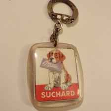PORTE CLES VINTAGE années 60/70 : SUCHARD chocolat Milka